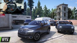 Protecting MAFIA CONVOY Dealing Drug in GTA 5 2  Toyota Land Cruiser LC300 CONVOY Gameplay [upl. by Jourdan572]