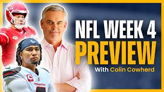 Colin Cowherds NFL Week 4 Predictions  Picks for Jalen Hurts JaMarr Chase amp More 2024 [upl. by Fitts]