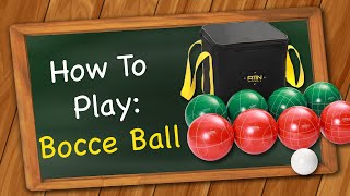 How to play Bocce Ball [upl. by Anital75]