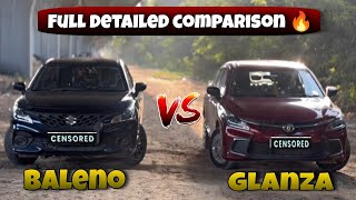 Toyota Glanza vs Maruti Baleno The Same But Different  Lene se pehle zarur dekho 🔥 [upl. by Aggri126]