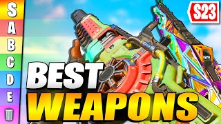 RANKING The BEST WEAPONS In Apex Legends Season 23 [upl. by Attenwad]