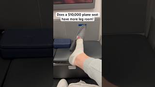 GIANT MAN Spends 10000 on first class Ticket STILL NO LEG ROOM… [upl. by Reinold]