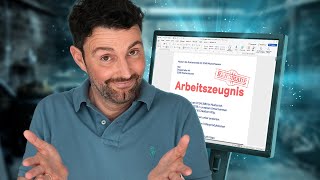 ARBEITSZEUGNIS einfach selber schreiben  mit ANLEITUNG 📝 [upl. by Jone48]