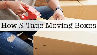 How 2 Tape Moving Boxes [upl. by Madson]