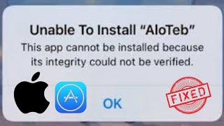 FIX This app cannot be installed because its integrity could not be verified iOS 174 [upl. by Air]