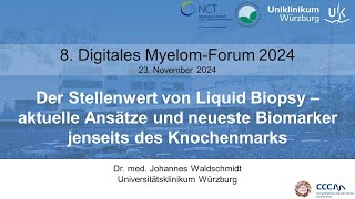 Dr med Johannes Waldschmidt Der Stellenwert von Liquid Biopsy [upl. by Alyt273]