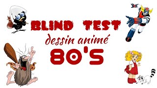 blind test dessin animé année 80 70 [upl. by Ayiak]