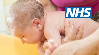 How do I bath my baby  NHS [upl. by Onilecram]