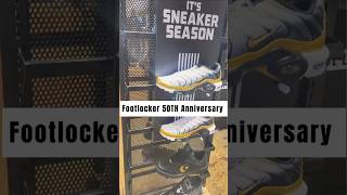 Footlocker 50th Anniversary airmaxplus nicekicks newbalance nike sneakerhead [upl. by Aninotna]