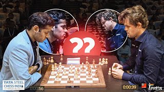 The absolute title clash  Arjun Erigaisi vs Magnus Carlsen  Tata Steel Chess India Blitz 2024 [upl. by Sathrum746]