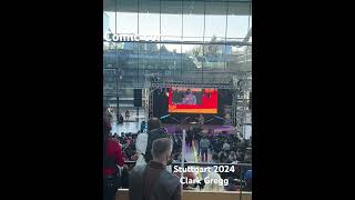 Stuttgart Comic con 2024 clarkgregguniversity1807 shortsviral travel comiccon europe [upl. by Gambrill]