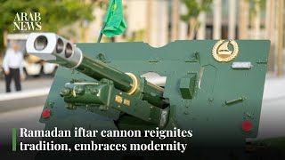 Ramadan iftar cannon reignites tradition embraces modernity l Arab News [upl. by Muldon995]