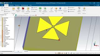 shorted dipole antenna as RFID reader using cst for 900MHz 950MHz with CST [upl. by Anera]