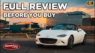 2024 Mazda MX5 Miata Grand Touring Review [upl. by Cresida]