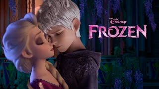 Elsa and Jack Frost the last kiss  Frozen 3 JELSA Fanmade Scene [upl. by Isiahi]