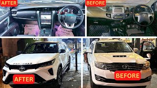 Fortuner Modified Dashboard Included ✅  Type 2 Converted into Legender ✅  Toyota Fortuner 2024 [upl. by Anaibaf]