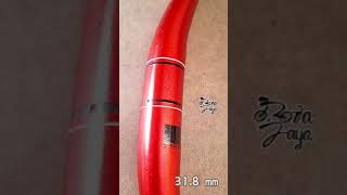 STANG  HANDLEBAR SEPEDA STRUMMER PROF ONE MTB 318 MERAH [upl. by Naivat276]