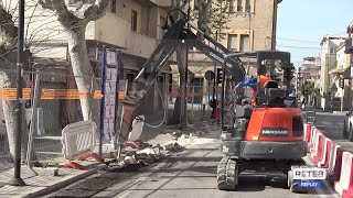 Montesilvano  Cantiere aperto in Viale Europa [upl. by Tracay]