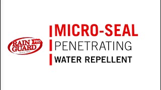 How To Apply MicroSeal Silane Siloxane Water Repellent [upl. by Joell]