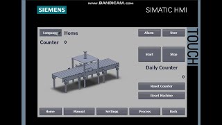 Siemens HMI press design in Tia Portal Video 1only HMI design [upl. by Lhamaj960]