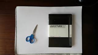 First impressions of my Leuchtturm1917 bullet journal [upl. by Enelyaj]