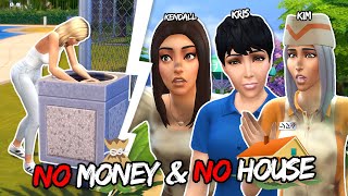 The Kardashians Dig Through the Trash to Survive Pt 4  Sims 4 Rags to Riches Challenge Gameplay [upl. by Wistrup]