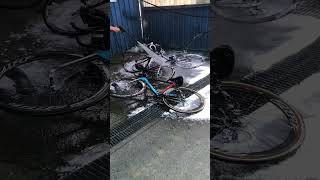 一次洗三台車腳踏車 公路車 bikebikewashing [upl. by Hak]