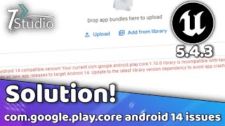 UE543 Solution comgoogleandroidplaycore1100 Maven dependency to an Android 14 incompatible [upl. by Mattson]