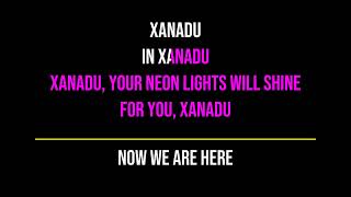 Xanadu • Olivia NewtonJohn • Lyrics To Training [upl. by Bolten960]