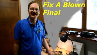 How To Fix a Blown Final in a CB Radio [upl. by Sandell]