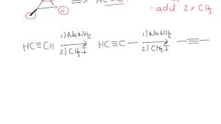 Synthesis of an Epoxides from Ethyne [upl. by Consuela244]