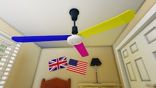 Incredible Vintage Ceiling Fan Design Completion [upl. by Abe]