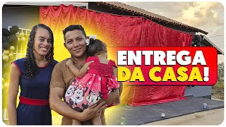 CUPIDO E ISABELA SE EMOCIONAM ENTREGA OFICIAL DA NOVA CASA [upl. by Alios378]