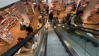 The Kone escalators at Waterstones at WestQuay shopping centre [upl. by Trojan]