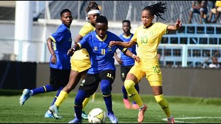 Highlights  Tanzania 03 Afrika Kusini  Kufuzu Olimpiki Wanawake  23022024 [upl. by Gentille22]