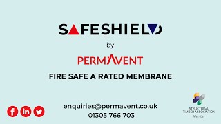 Safeshield XT Reflect  Fire safe A rated membrane [upl. by Idnak]