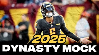 A 2025 Dynasty Football StartUp Mock Draft  Team Reviews [upl. by Kauffman]