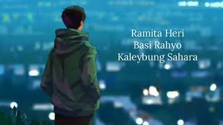 Hajaraw Rahara  Lyrics  Anmol Gurung  Riya Bhujel  Zeams King [upl. by Koenraad]