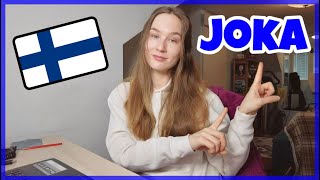 Understanding Joka and Jotka in Finnish [upl. by Euqinot]