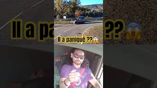 Il a tapé le trottoir en voyant le camion 😭mais merci c’est très gentil 🥰 dashcam truck [upl. by Eahsel]