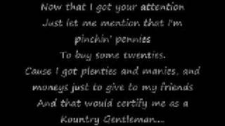 Kountry Gentleman lyrics [upl. by Alilahk]