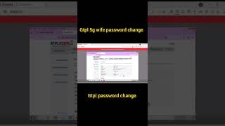 How to Change GTPL Wifi Name and Password GTPL 5g Router Password Change  GTPL WifiPassword Change [upl. by Healion479]