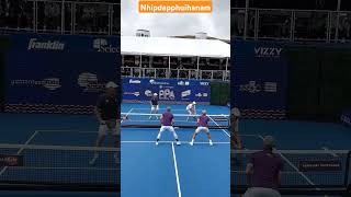 PHA BÓNG CHO THẤY SỰ KHÁC BIỆT CỦA PICKLEBALL cancris badminton bongda tennis sports thethao [upl. by Etsirk]