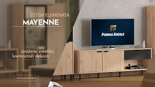 Nova kolekcija  Dnevna soba MAYENNE│Forma Ideale [upl. by Rollecnahc]