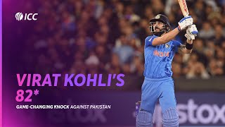 Virat Kohlis gamechanging knock  IND v PAK  T20WC 2022 [upl. by Mada]