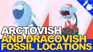 HOW To Get Dracovish and Arctovish including FOSSIL Locations in Pokemon Sword and Shield [upl. by Ennael639]