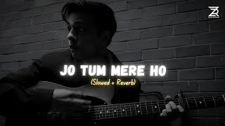 Anuv Jain  Jo Tum Mere Ho Slowed  Reverb  Zesan Rahaman [upl. by Ilrebma174]