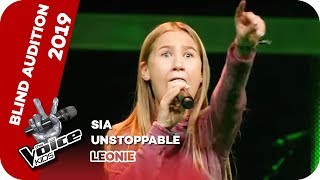 Sia  Unstoppable Leonie  Blind Auditions  The Voice Kids 2019  SAT1 [upl. by Forrester]