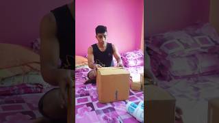 my new protein powder unboxing 😱 creatine shorts feed [upl. by Fanchet]