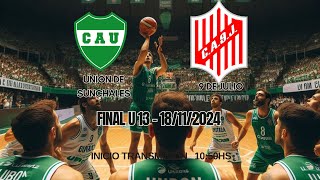 UNION DE SUNCHALES vs 9 DE JULIO DE RAFAELA [upl. by Neitsirhc]